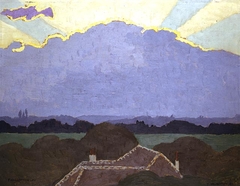 Cloud in Romanel by Félix Vallotton