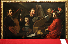 Concert with Five Musicians by Pietro Paolini