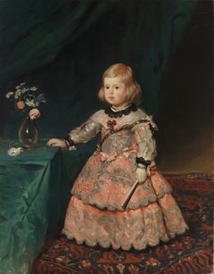 Copy of Velázquez's painting Infantinna Maria Teresia by Helene Schjerfbeck