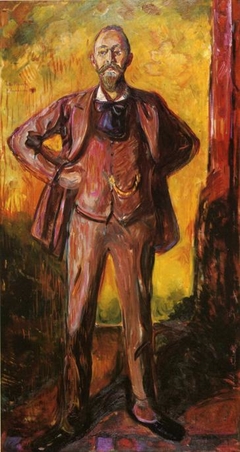 Daniel Jacobsen by Edvard Munch