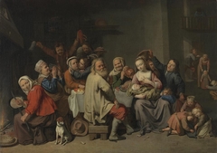 Das Bohnenkönigsfest by David Ryckaert III