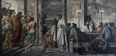 Das Gastmahl des Plato by Anselm Feuerbach