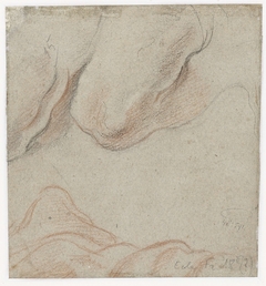 Delen van een figuurstudie by Jacob Jordaens I