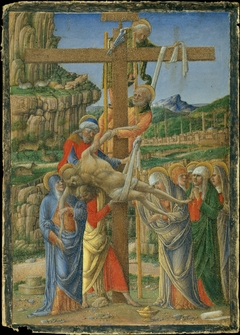 Descent from the Cross by Girolamo da Cremona