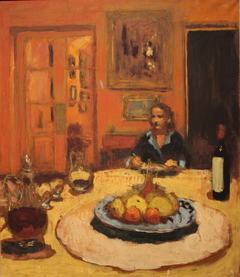 Dining Room, Rue de Naples, Paris by Édouard Vuillard