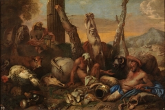 Diogenes searching for a Man by Giovanni Benedetto Castiglione