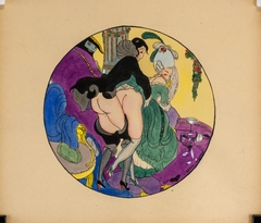 Erotic Scene with Two Women by Gerda Wegener