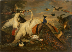 Fighting Animals as Allegory of the Combat between Virtue and Vice by Pieter Boel