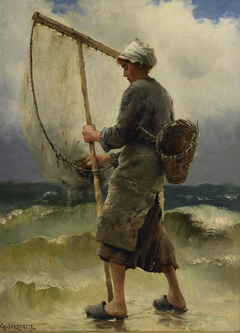 Fisherwoman by Georges Haquette