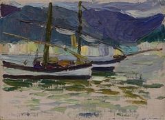 Fishing Boats, Sestri by Wassily Kandinsky