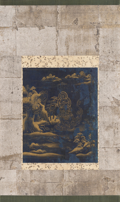 Frontispiece Painting of the Sutra of Meditation on Samantabhadra from the Threefold Lotus Sutra, Chusonji Version by Anonymous