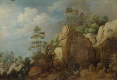 Gebirgslandschaft by Gillis d'Hondecoeter