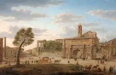 Hadrian's Arch, Rome by Hendrik Frans van Lint