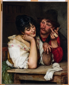 Hesitancy by Eugene de Blaas