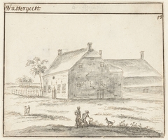 Het Huis Wassergeest, bij Lisse by Unknown Artist