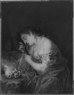 Hl. Maria Magdalena als Büßerin by Januarius Zick