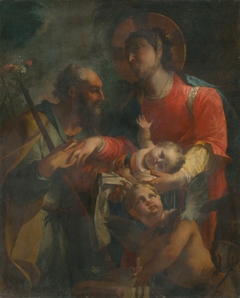 Holy Family by Anonymous