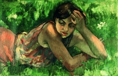 Hungarian Gypsy Girl by Amrita Sher-Gil