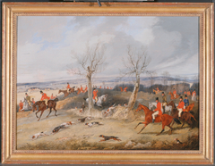 Hunting Scene: In Full Cry by Henry Thomas Alken