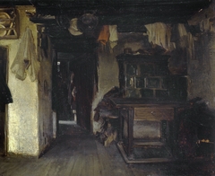 Interior of a Farmhouse by Alfons Spring