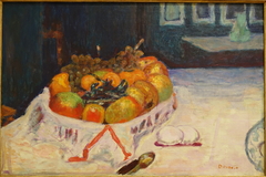 Interior with Still Life of Fruit by Pierre Bonnard