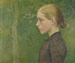 Jeune paysanne en buste by Aristide Maillol