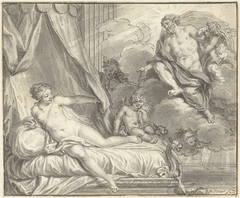 Jupiter en Semele by Bernard Picart