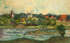 Kaunas, Neris river. by Natalia Mikhalchuck