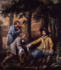 King Charles II in Boscobel Wood by Isaac Fuller