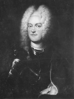 Kristian Ludvig II, 1683-1756, hertig av Mecklenburg-Schwerin by Johann Salomon Wahl