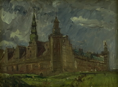 Kronborg set fra sydøst by Albert Gottschalk