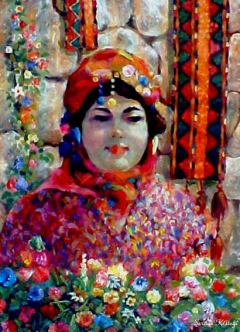 kurdish girl by Sardar Kestay