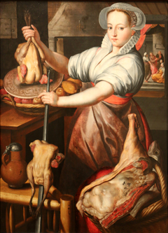 La cuisinière by Joachim Beuckelaer