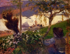 La Rivière blanche by Paul Gauguin