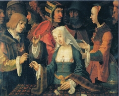 La Tireuse de cartes by Lucas van Leyden