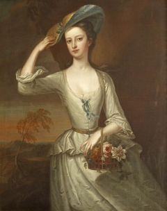 Lady Louisa Caroline Isabella Hervey, Lady Smyth (1715-1770) by Charles Jervas