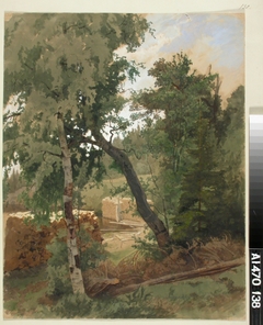 Landscape from Leppälahti by Werner Holmberg