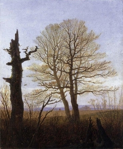 Landscape in the early spring by Carl Gustav Carus