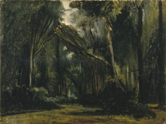 Landscape in the Forest at Compiègne by Paul Huet