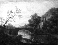 Landscape by Jan van Huysum