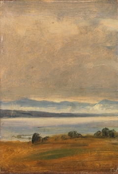 Landscape study by Thomas Fearnley