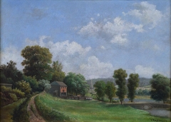 Landscape with Barn by John Heyl Raser