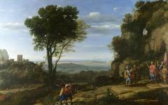 Landscape with David at the Cave of Adullam by Claude Lorrain