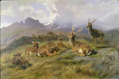 Landscape with Deer by Rosa Bonheur