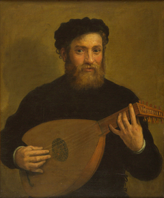 Lautenspieler by Antonio Marziale Carracci