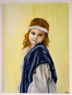 little girl by Borg