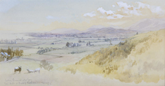 Looking towards Nelson from Hills back of Richmond - Morning by John Gully