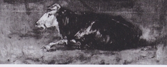 Lying Cow by Vincent van Gogh