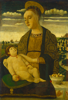 Madonna and Child by Francesco Benaglio