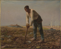 Man with a Hoe by Jean-François Millet